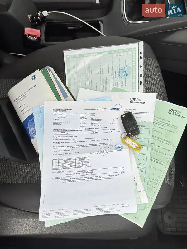 Универсал Volkswagen Golf 2008 в Смеле документ