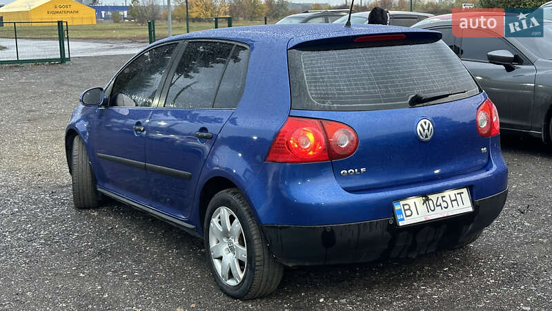 Хетчбек Volkswagen Golf 2006 в Полтаві фото 3 Хетчбек Volkswagen Golf 2006 в Полтаві