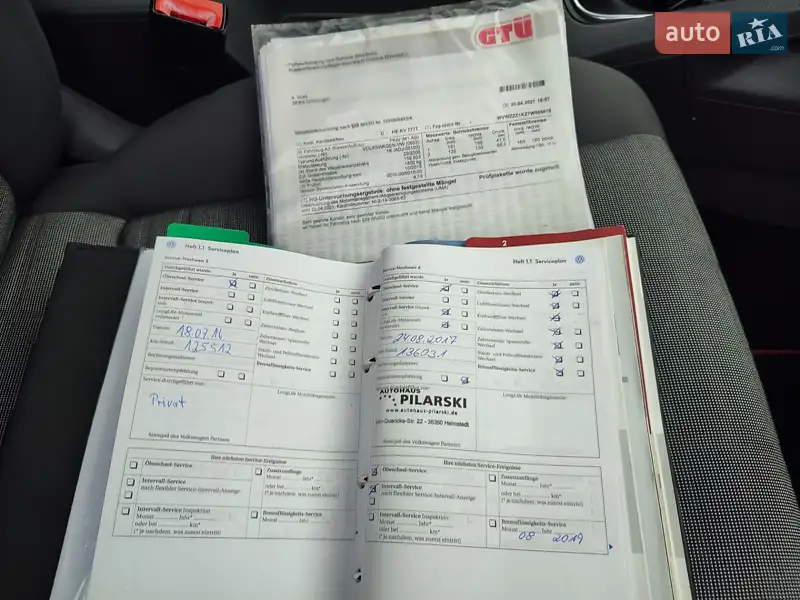 Хэтчбек Volkswagen Golf 2007 в Павлограде документ 2 фото Хэтчбек Volkswagen Golf 2007 в Павлограде документ