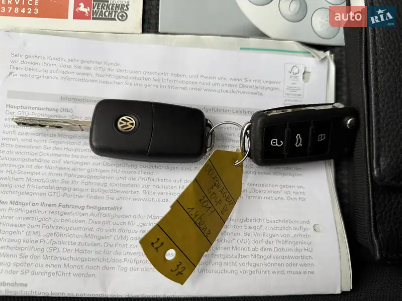 Універсал Volkswagen Golf 2011 в Луцьку документ