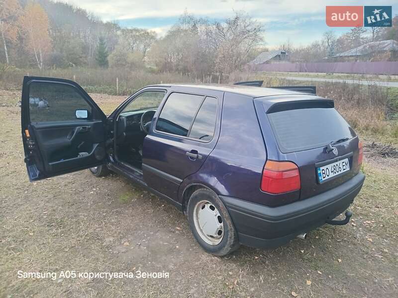 Хэтчбек Volkswagen Golf 1995 в Тернополе фото 7 Хэтчбек Volkswagen Golf 1995 в Тернополе