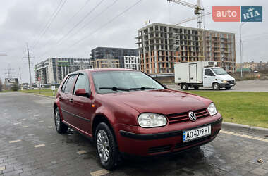 Хэтчбек Volkswagen Golf 1998 в Ужгороде