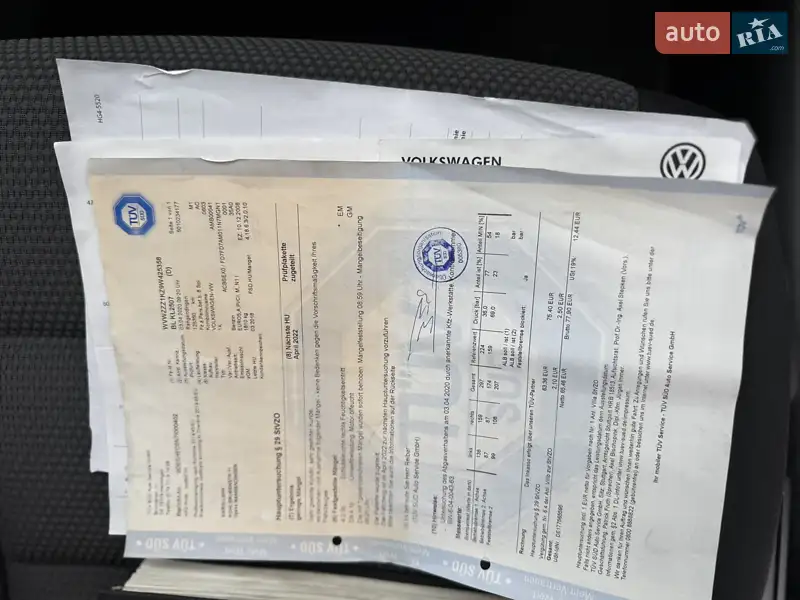 Хэтчбек Volkswagen Golf 2009 в Владимире документ