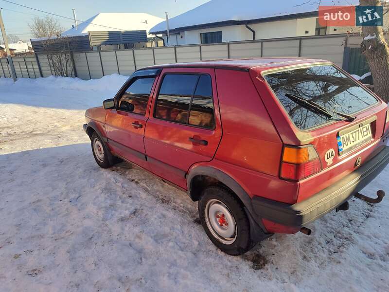 Хэтчбек Volkswagen Golf 1991 в Бердичеве