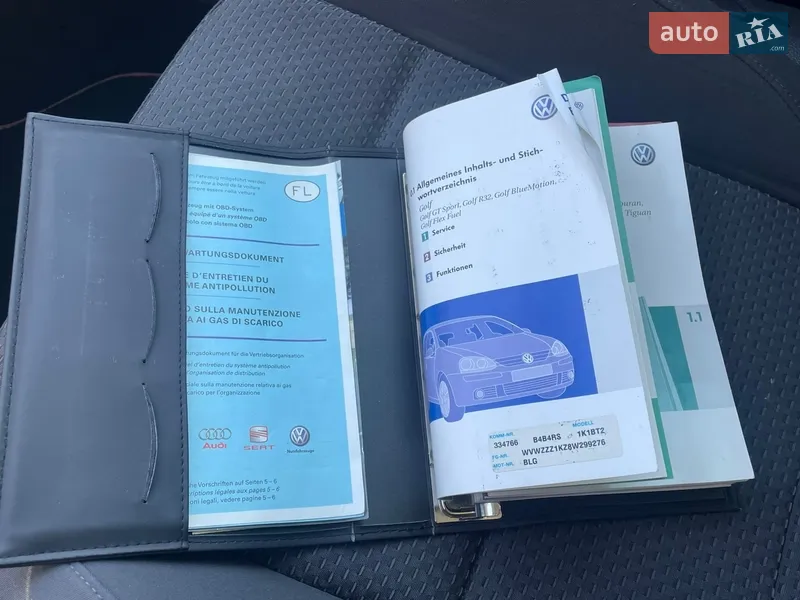 Хэтчбек Volkswagen Golf 2009 в Житомире документ
