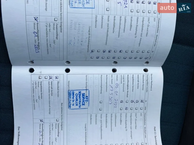 Хэтчбек Volkswagen Golf 2007 в Надворной документ