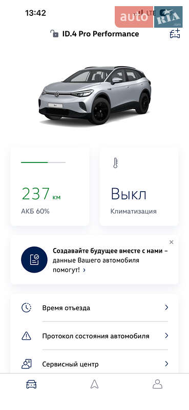 Внедорожник / Кроссовер Volkswagen ID.4 2023 в Хусте