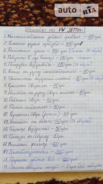 Хетчбек Volkswagen Jetta 1990 в П'ятихатках