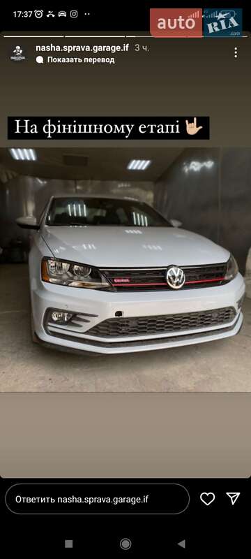 Седан Volkswagen Jetta 2017 в Ивано-Франковске