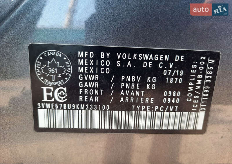 Седан Volkswagen Jetta 2019 в Одессе