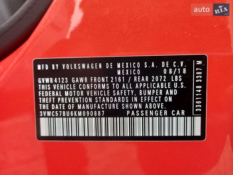 Седан Volkswagen Jetta 2018 в Львові фото 50 Седан Volkswagen Jetta 2018 в Львові