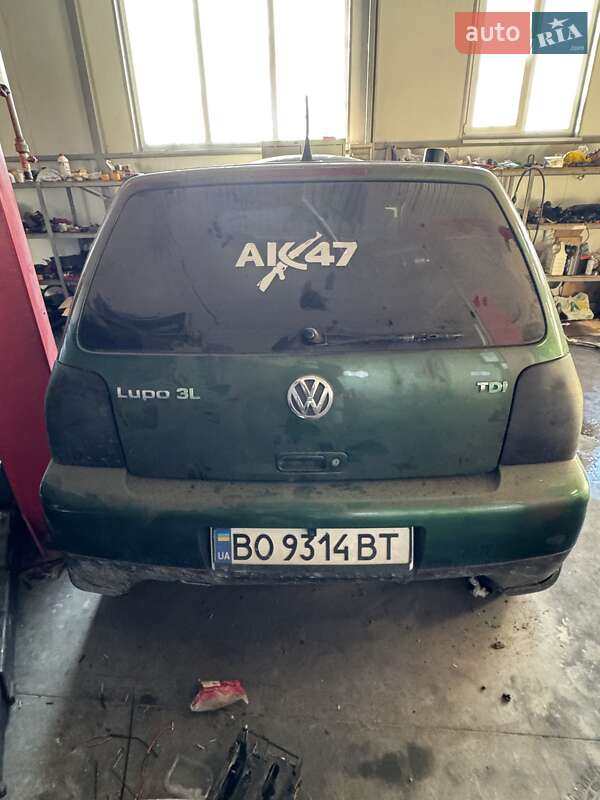 Хэтчбек Volkswagen Lupo 2001 в Тернополе