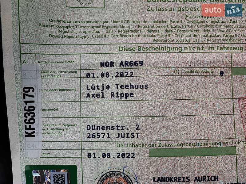 Минивэн Volkswagen Multivan 2022 в Черновцах