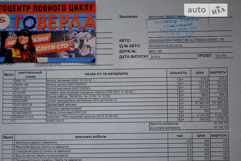 Универсал Volkswagen Passat Alltrack 2018 в Хмельницком