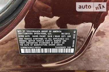 Седан Volkswagen Passat 2012 в 