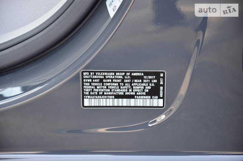 Седан Volkswagen Passat 2018 в Києві