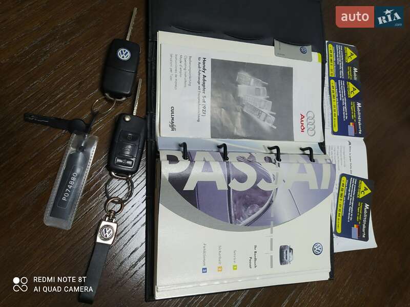 Седан Volkswagen Passat 2001 в Львове