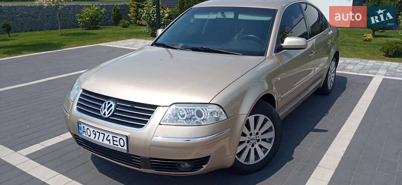 Седан Volkswagen Passat 2001 в Мукачево