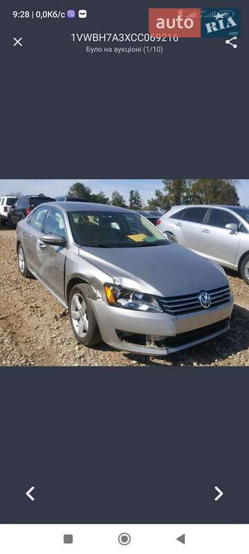 Седан Volkswagen Passat 2012 в Никополе фото 6 Седан Volkswagen Passat 2012 в Никополе