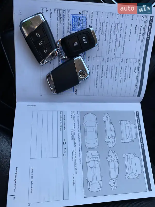 Универсал Volkswagen Passat 2017 в Староконстантинове документ