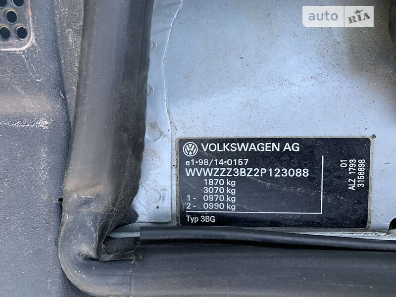 Седан Volkswagen Passat 2001 в Чернигове фото 27 Седан Volkswagen Passat 2001 в Чернигове