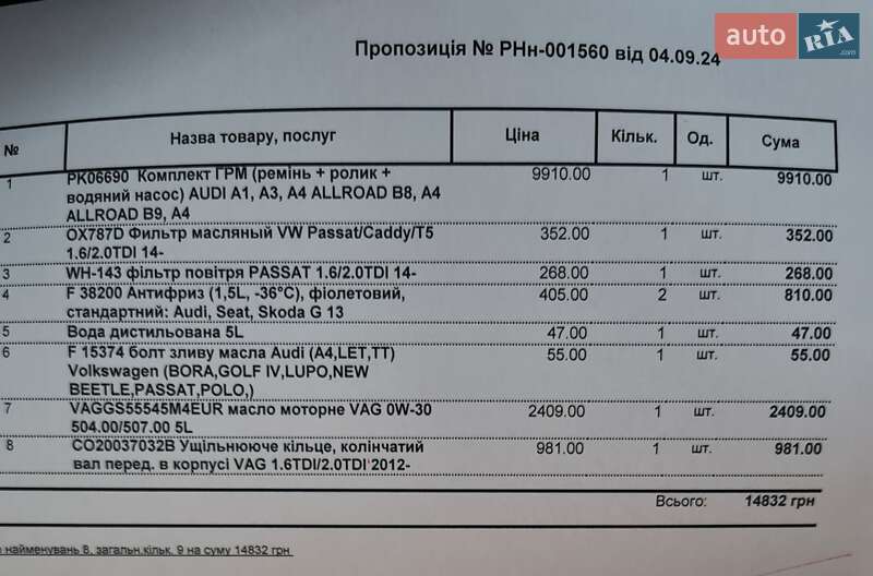 Универсал Volkswagen Passat 2018 в Самборе фото 47 Универсал Volkswagen Passat 2018 в Самборе