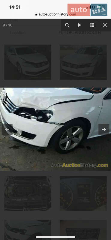 Седан Volkswagen Passat 2014 в Кременчуге