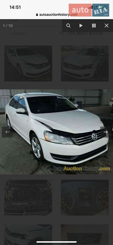 Седан Volkswagen Passat 2014 в Кременчуге