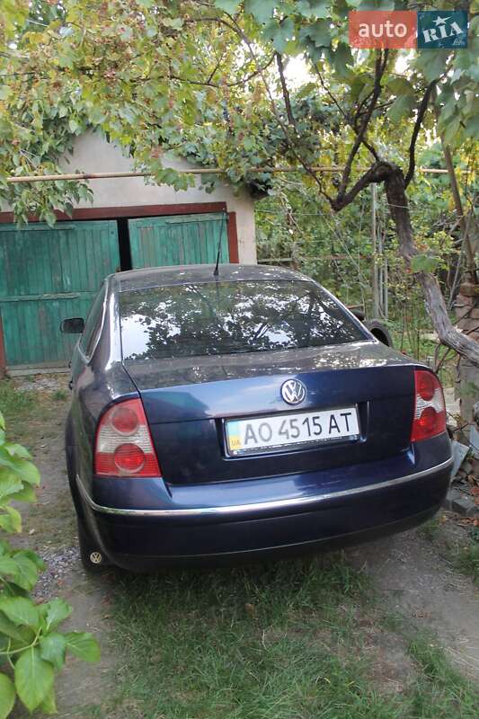 Седан Volkswagen Passat 2001 в Виноградове фото 4 Седан Volkswagen Passat 2001 в Виноградове