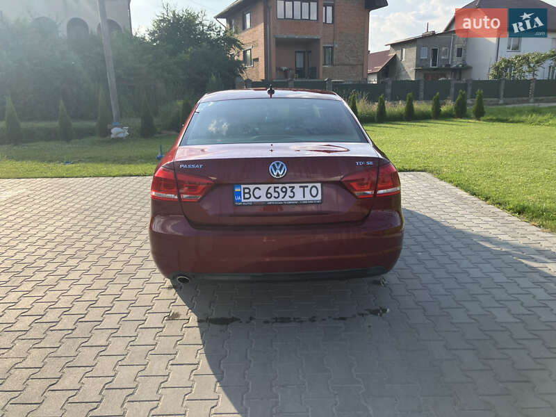 Седан Volkswagen Passat 2014 в Львове