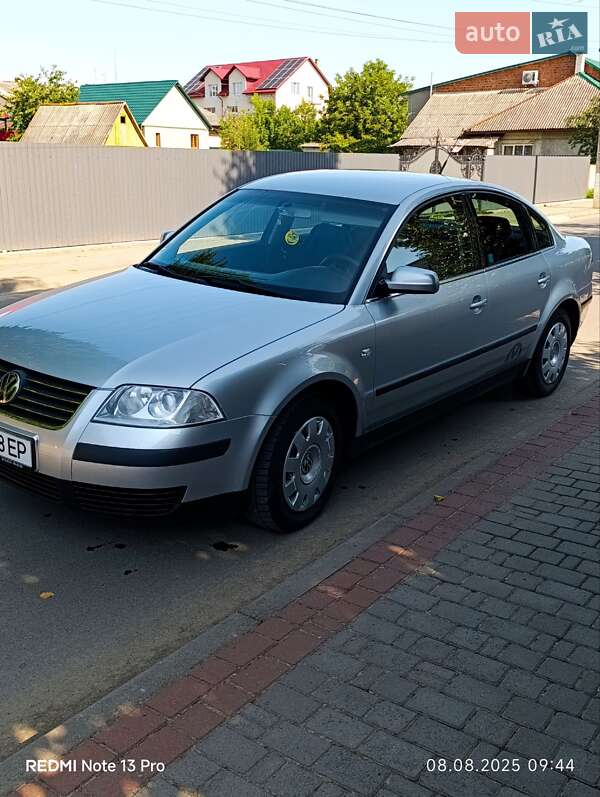 Седан Volkswagen Passat 2001 в Черновцах фото 5 Седан Volkswagen Passat 2001 в Черновцах