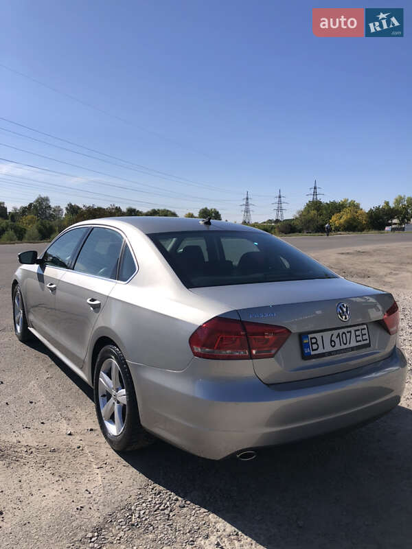 Седан Volkswagen Passat 2013 в Полтаві