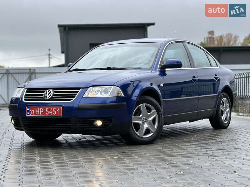Седан Volkswagen Passat 2002 в Тернополе