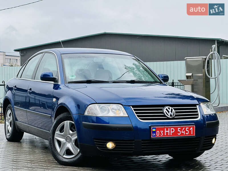 Седан Volkswagen Passat 2002 в Тернополе