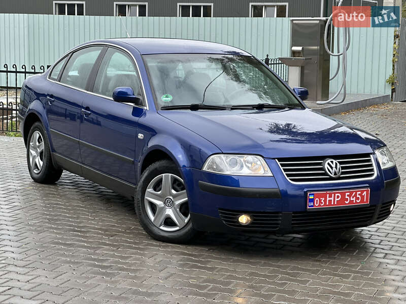 Седан Volkswagen Passat 2002 в Тернополе