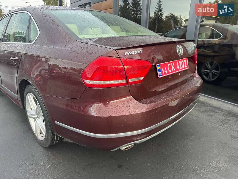 Седан Volkswagen Passat 2013 в Ровно фото 7 Седан Volkswagen Passat 2013 в Ровно
