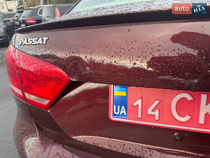 Седан Volkswagen Passat 2013 в Ровно фото 10 Седан Volkswagen Passat 2013 в Ровно