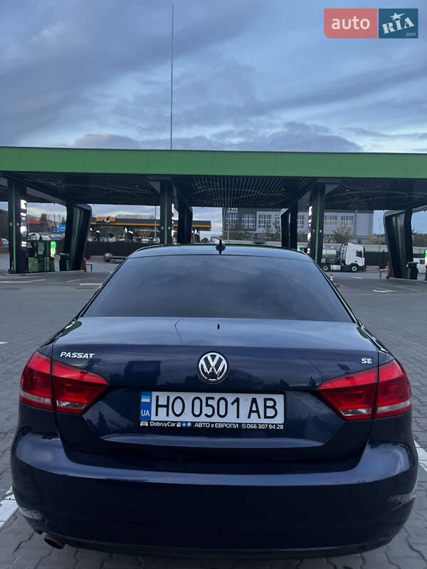 Седан Volkswagen Passat 2013 в Тернополе фото 9 Седан Volkswagen Passat 2013 в Тернополе