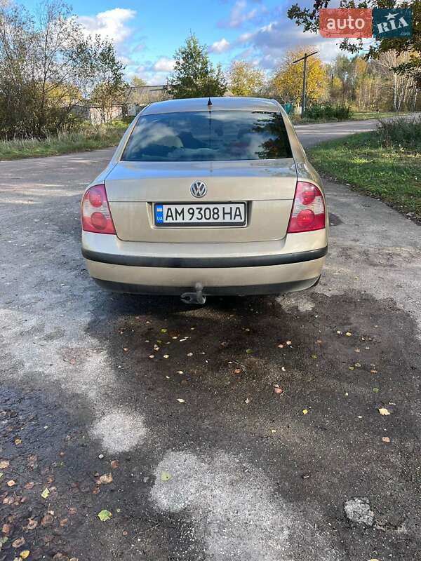 Седан Volkswagen Passat 2002 в Емильчине фото 5 Седан Volkswagen Passat 2002 в Емильчине