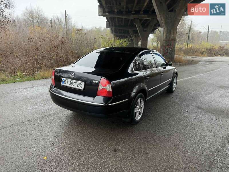 Седан Volkswagen Passat 2003 в Дніпрі фото 4 Седан Volkswagen Passat 2003 в Дніпрі