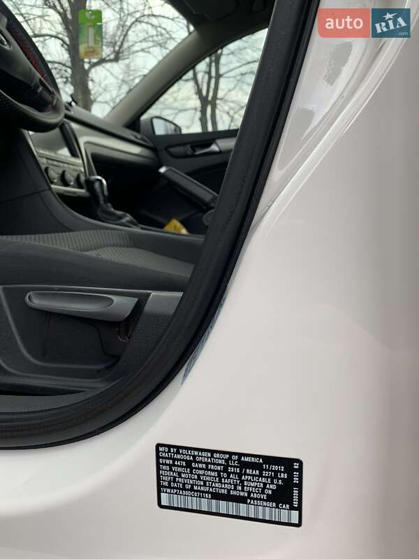 Седан Volkswagen Passat 2013 в Хмельницком