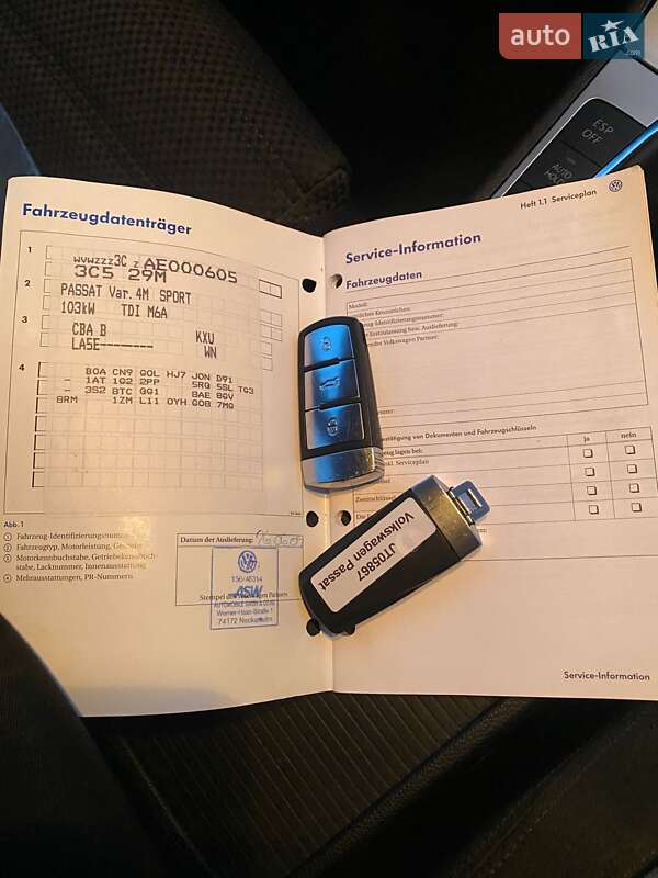 Универсал Volkswagen Passat 2009 в Львове