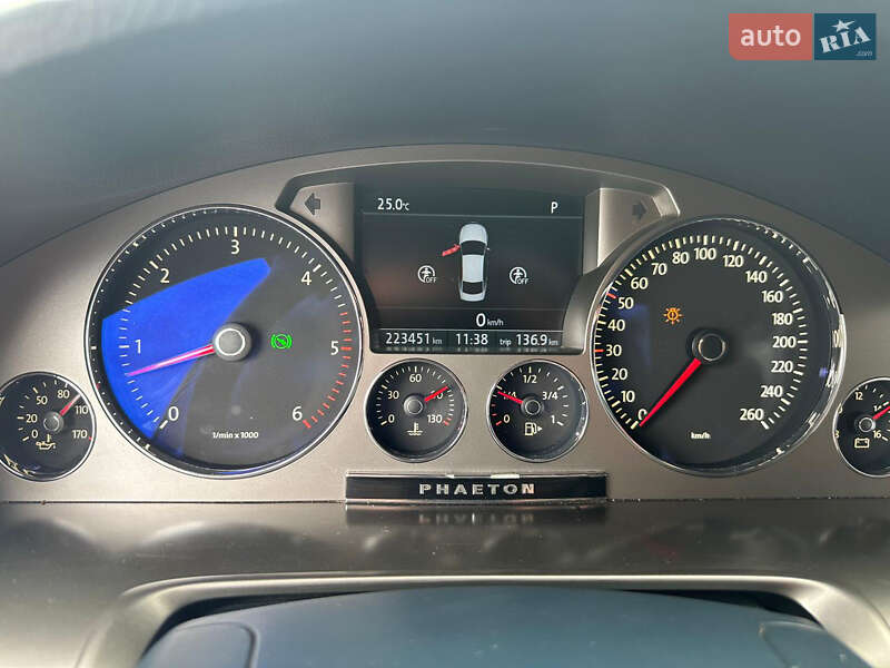 Седан Volkswagen Phaeton 2009 в Хусте фото 2 Седан Volkswagen Phaeton 2009 в Хусте