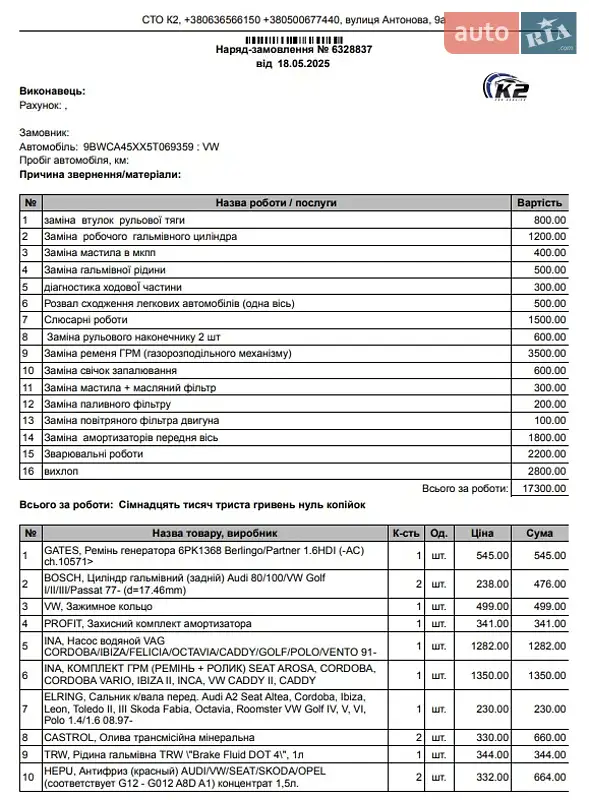 Хэтчбек Volkswagen Pointer 2004 в Обухове документ 2 фото Хэтчбек Volkswagen Pointer 2004 в Обухове документ