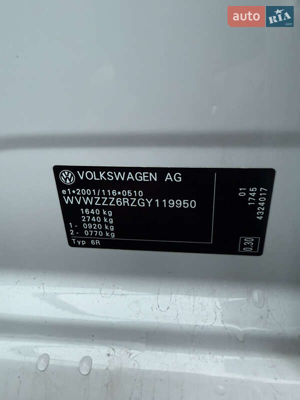 Хетчбек Volkswagen Polo 2016 в Шепетівці