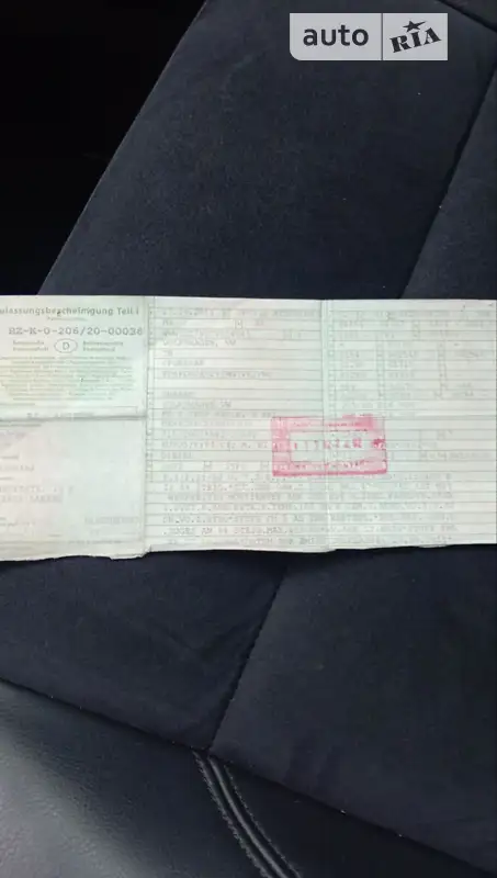 Минивэн Volkswagen Sharan 2011 в Шептицькому документ