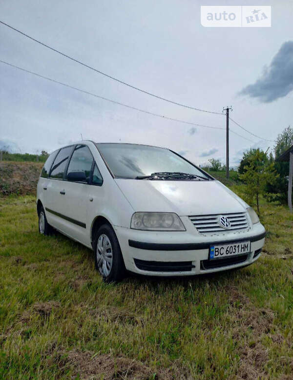 Минивэн Volkswagen Sharan 2001 в Львове