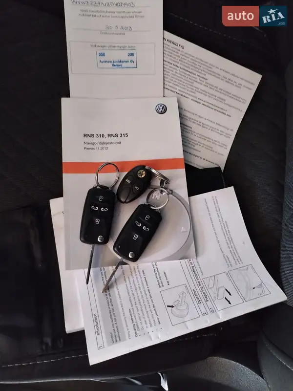 Минивэн Volkswagen Sharan 2013 в Звягеле документ