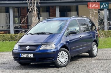 Минивэн Volkswagen Sharan 2001 в Жовкве