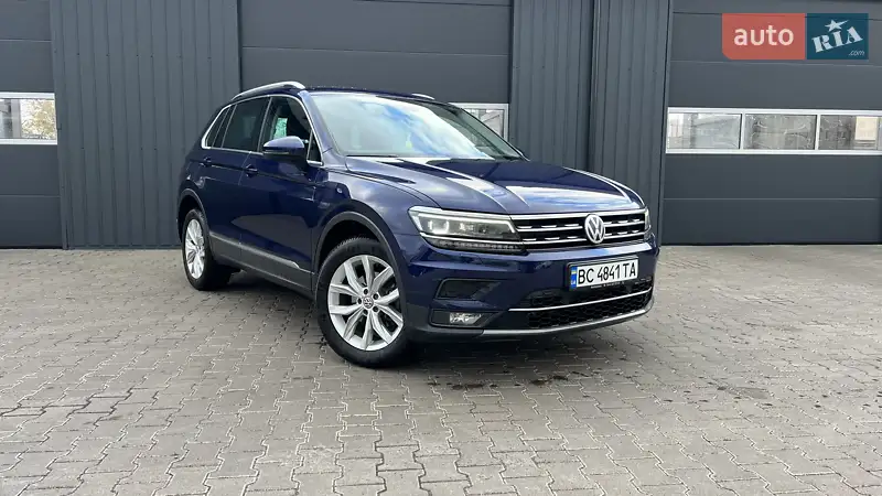 Позашляховик / Кросовер Volkswagen Tiguan 2018 в 
